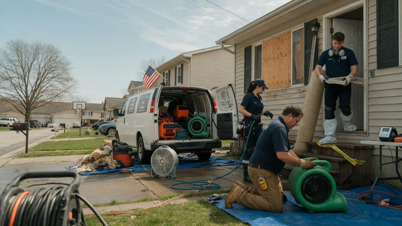 Water Damage Restoration in Haviland, OH near me